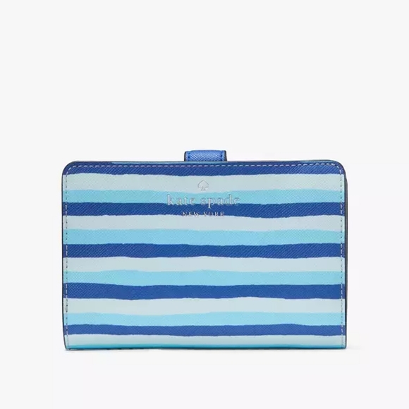 KATE SPADE | What a Catch 3D Fish Crossbody w/ Wave Stripe Wallet 2pc Set - Picture 9 of 11